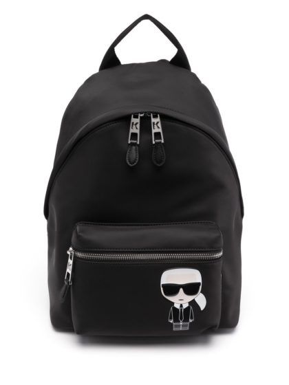 Karl Lagerfeld K/ikoni zipped backpack
