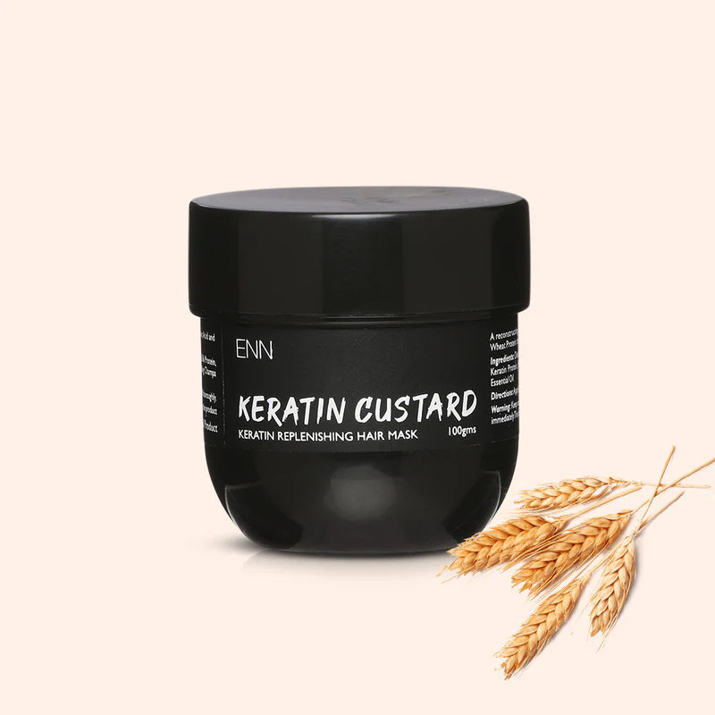 Enn Beauty Keratin Custard Frizz Control Hair Mask   
