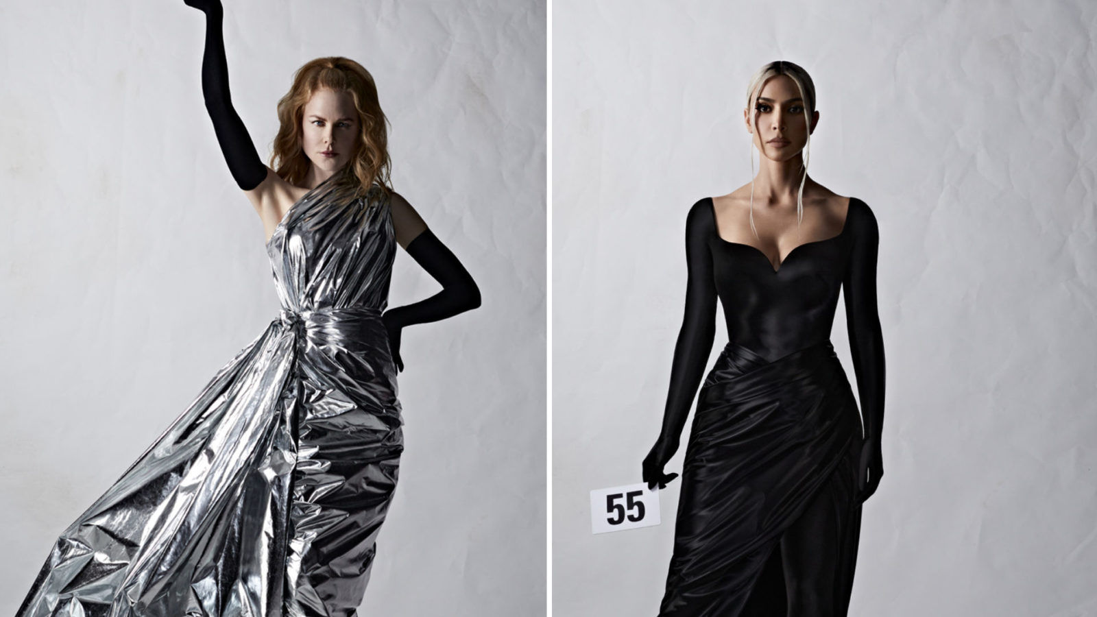 Nicole Kidman, Kim Kardashian turn into runway models for Balenciaga