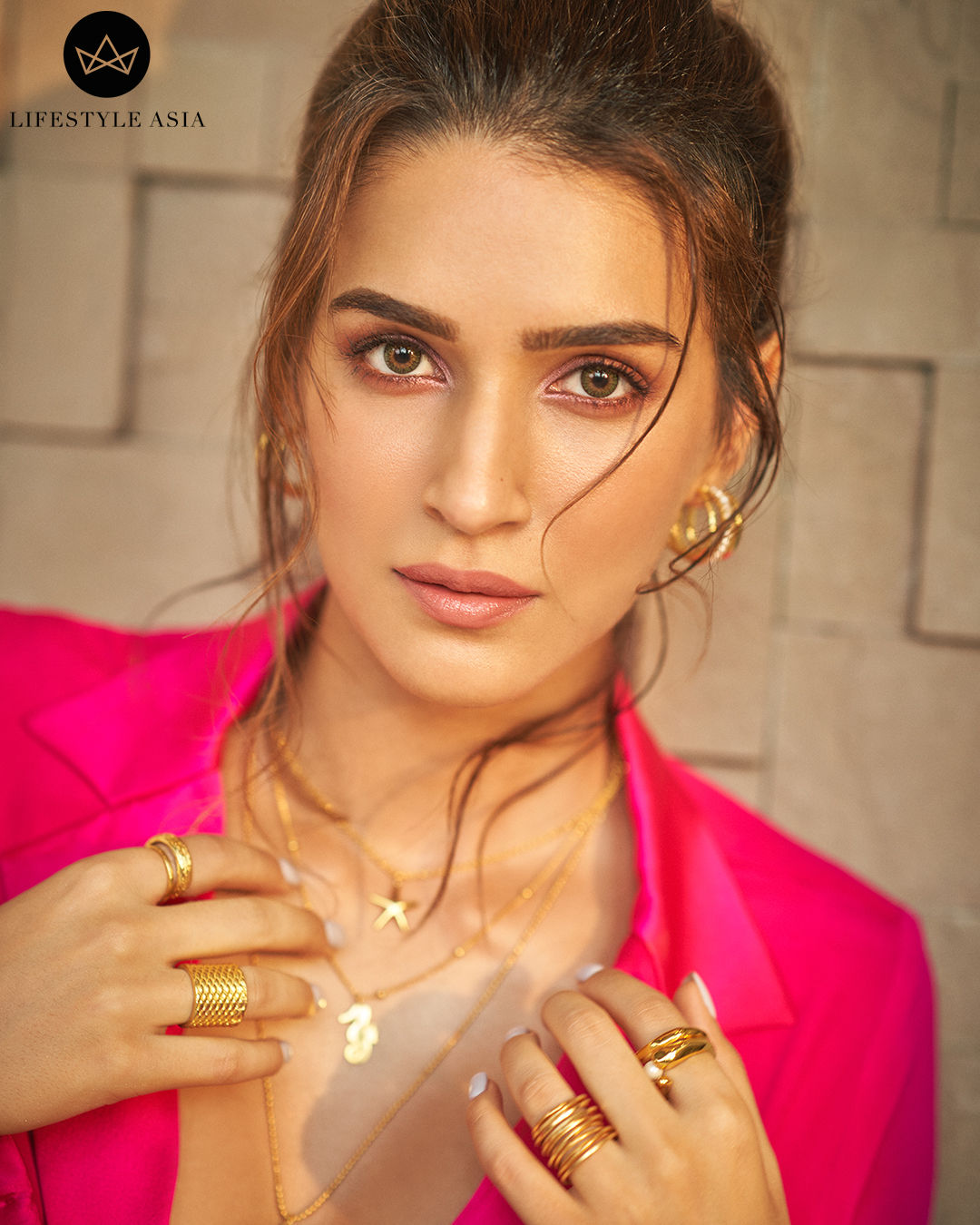 All the pictures from Kriti Sanon's July cover shoot with LSA India
