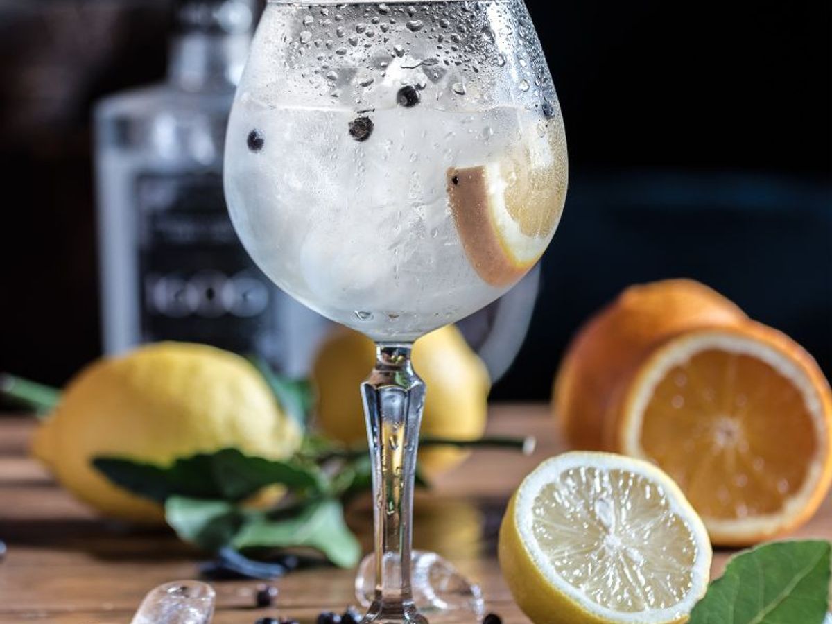 Sorbetto Gin tonic: cocktail ghiacciato