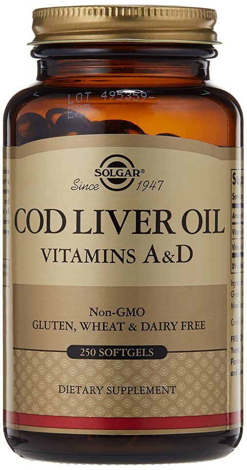 Solgar Cod Liver Oil Vitamin A & D