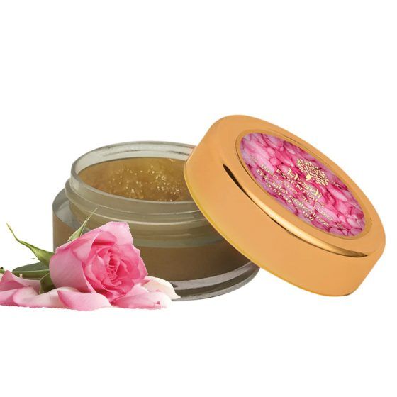 Khadi Essentials Rose Petals Dates Lip Scrub