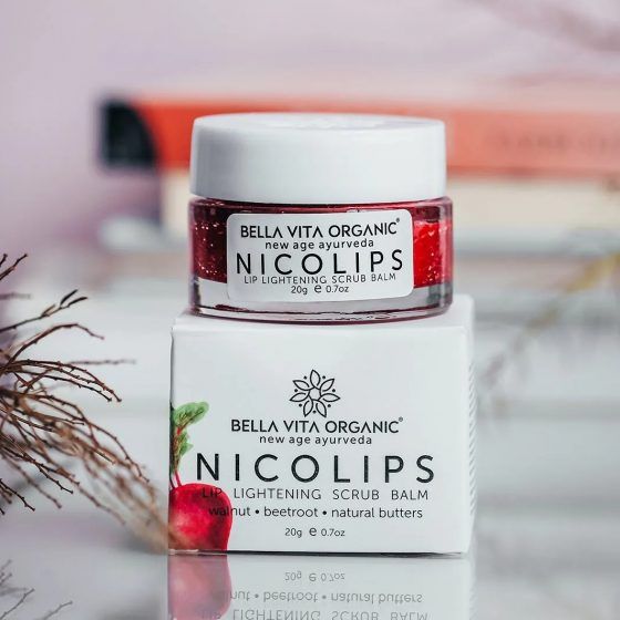 Bella Vita Organic NicoLips Lip Brightening Scrub