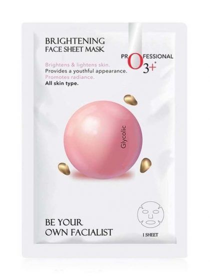 O3+ Facialist Brightening Face Sheet Mask with Glycolic Acid