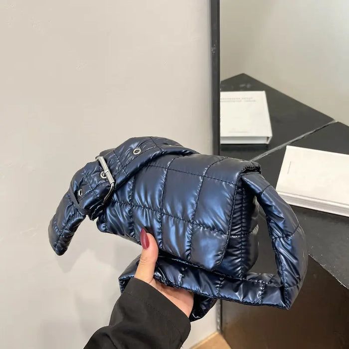 HK basics puffer crossbody bag
