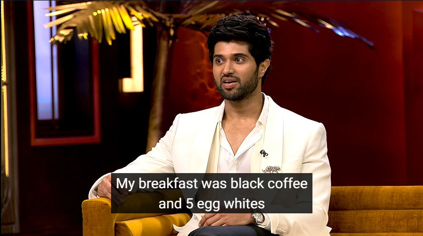 Vijay Devarakonda on Koffee with Karan