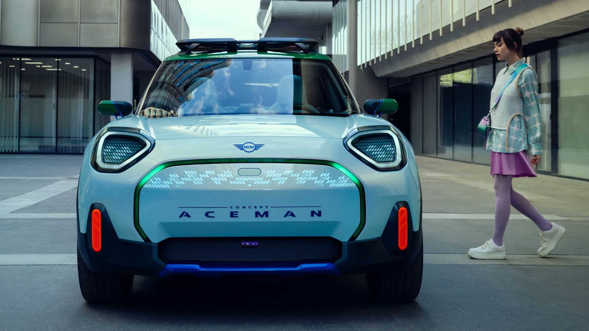 Aceman! Meet the next electric Mini