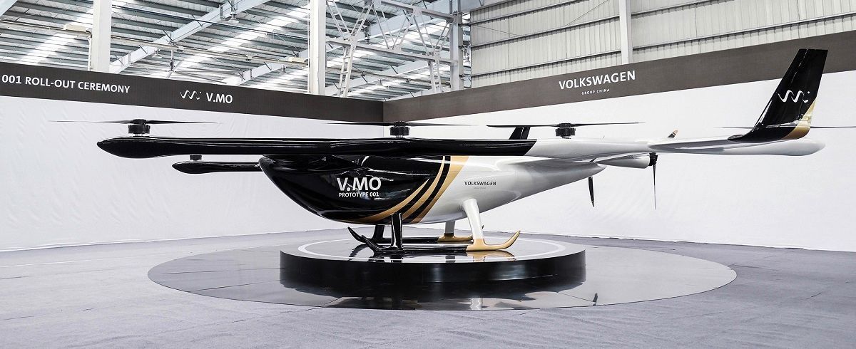 Volkswagen showcases working prototype of electric flying car