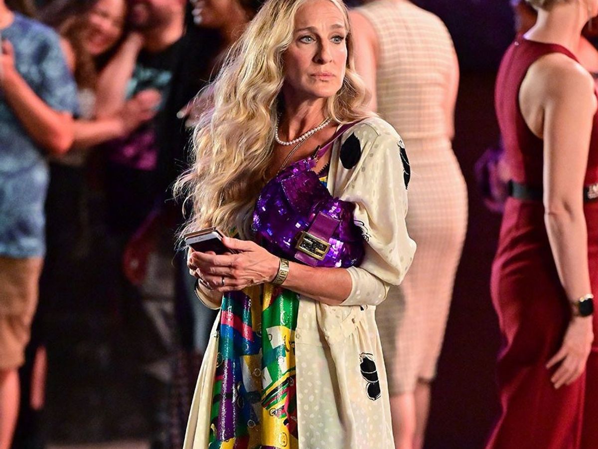 Carrie Bradshaw's Latest Fendi Baguette Bag Is Pocket-Sized