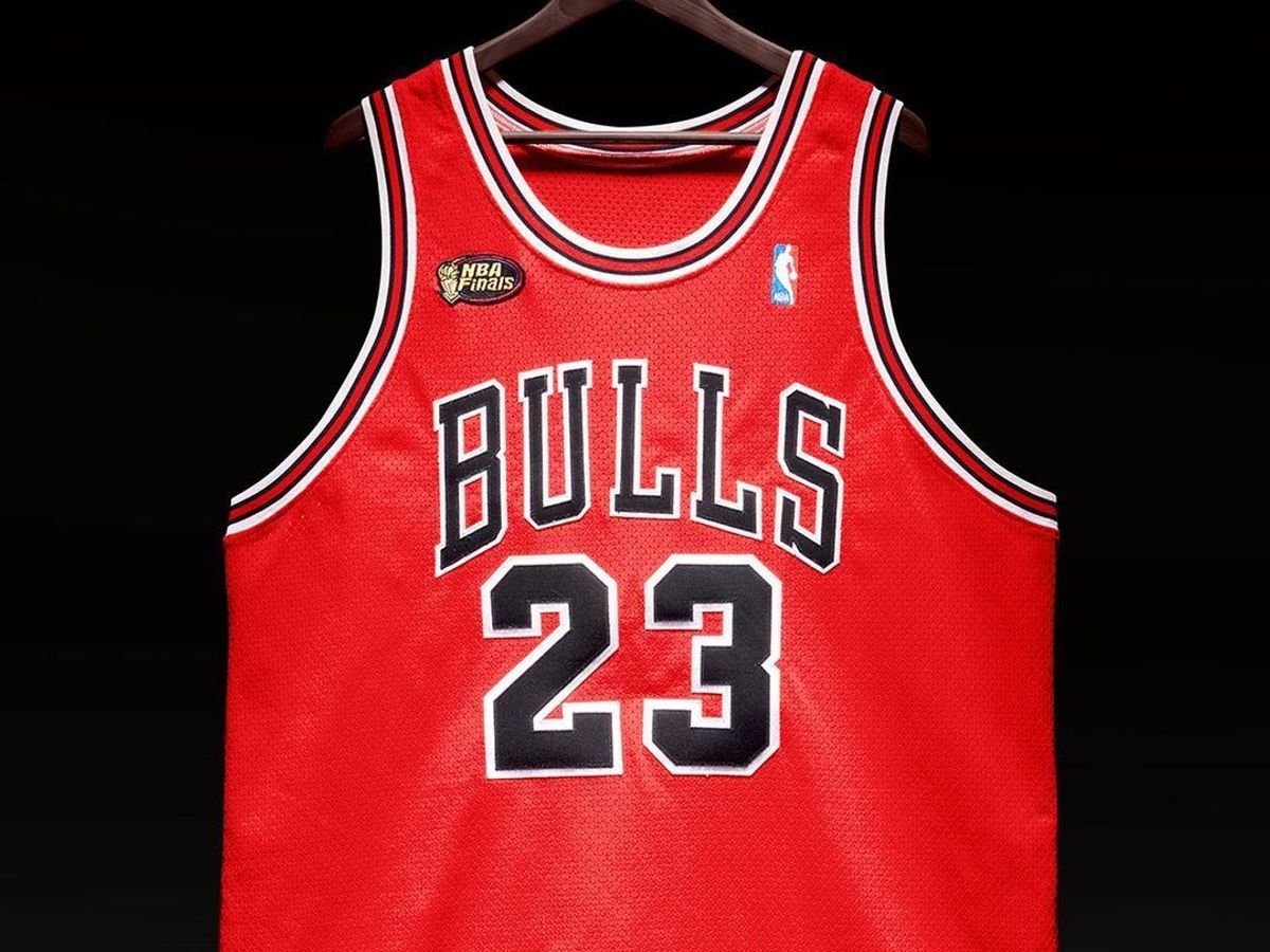 Michael Jordan Autographed Red Chicago Bulls Jersey - 6x Champs Embroidered  LE - The Autograph Source