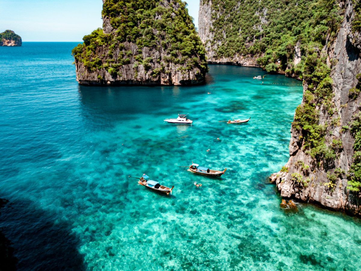 tourism at maya bay