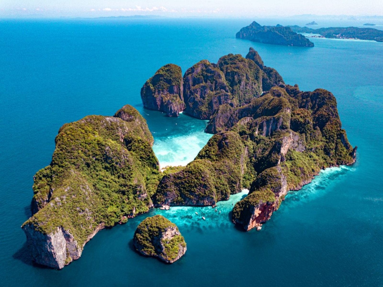 The famous Maya Bay in Thailand is now open to tourist after rehabilitation