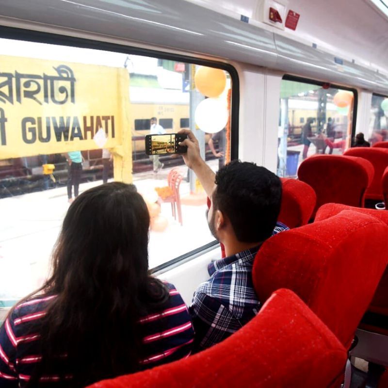 Take a mesmerising ride on this vistadome train from Guwahati to Haflong