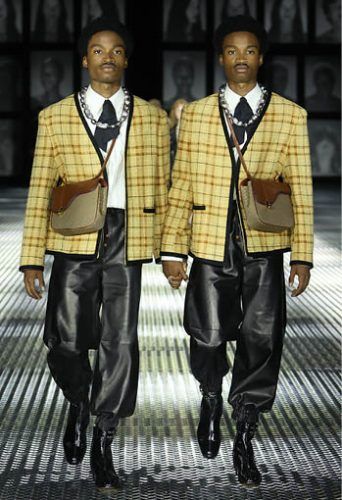 The Gucci Twinsburg show at Milan Fashion Week was inspired by twins