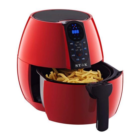 Air Fryer, 1750W 8Qt Visualized Airfryer with Non-stick and Dishwasher-Safe  Basket Review 