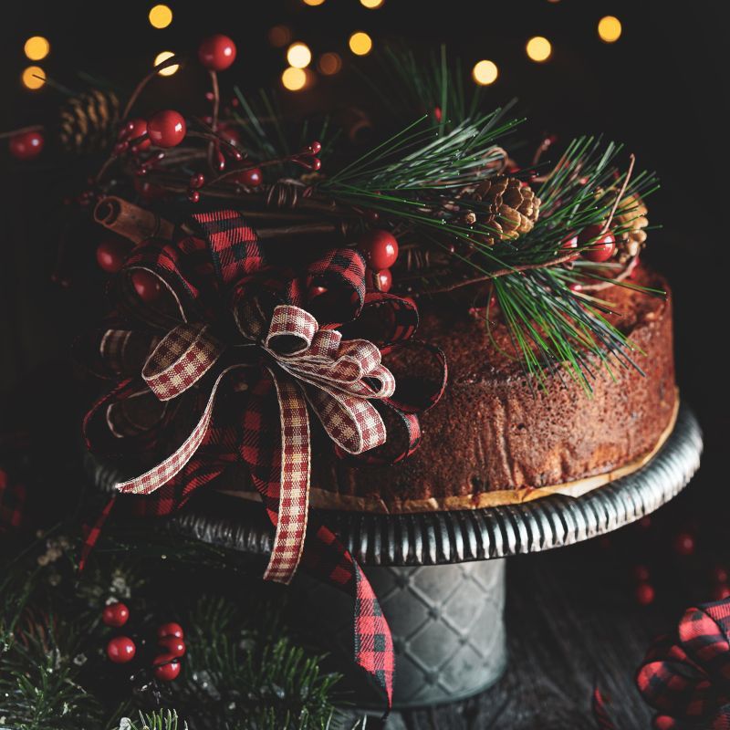Christmas Rum Cake - Christmas Plum Cake | Plum Cake