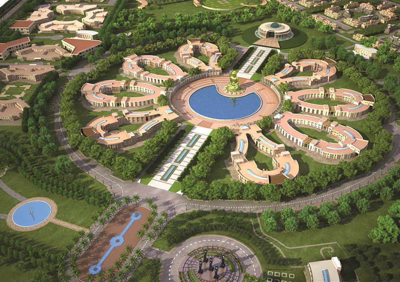 CPKA has designed Gautam Buddha University as an interpretation of Buddhist architecture
