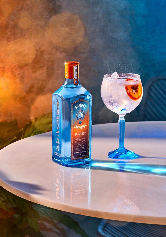 Botanicals By The Beach The Limited Edition Bombay Sapphire Sunset Gin