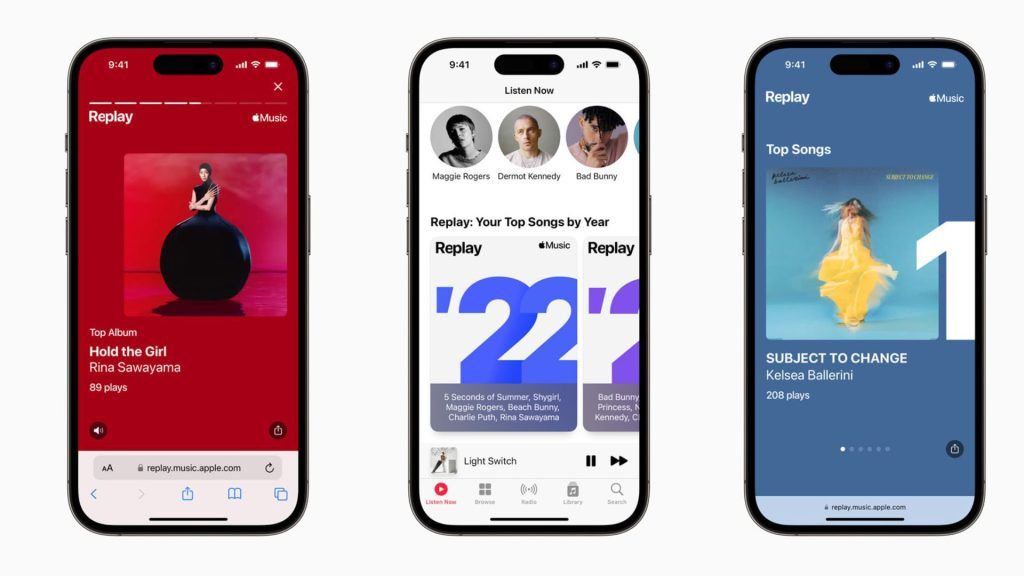 Traverse your streaming habits with Apple Music Replay 2022