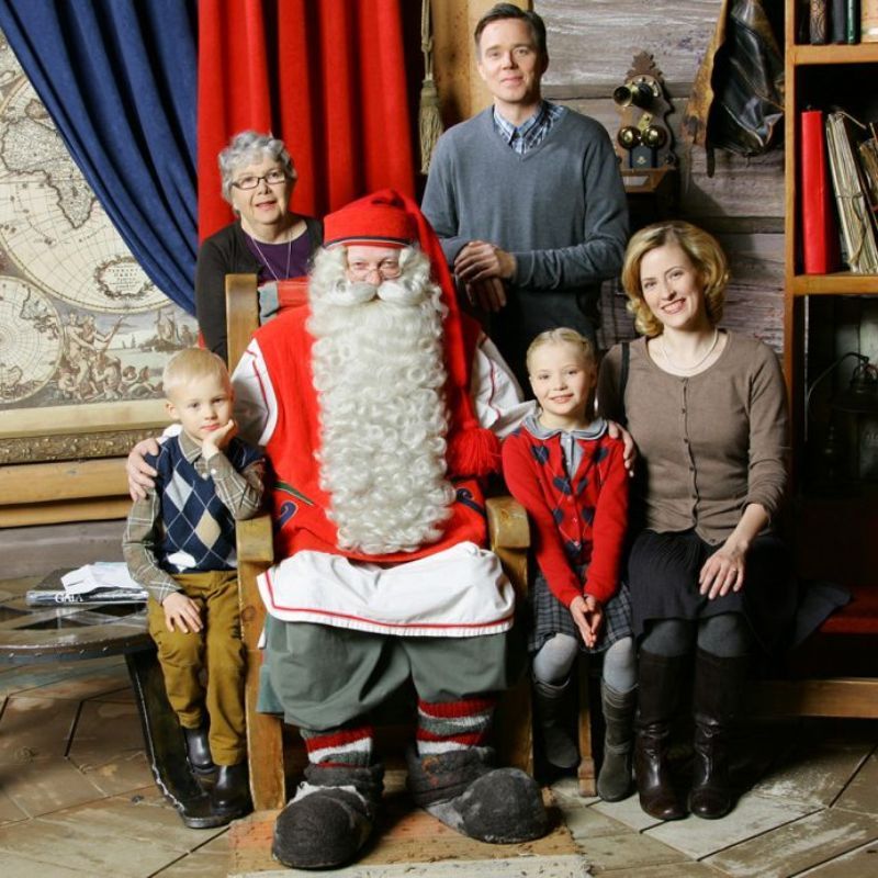 Indulge in the festive Christmas spirit at the Santa Claus village in Finland