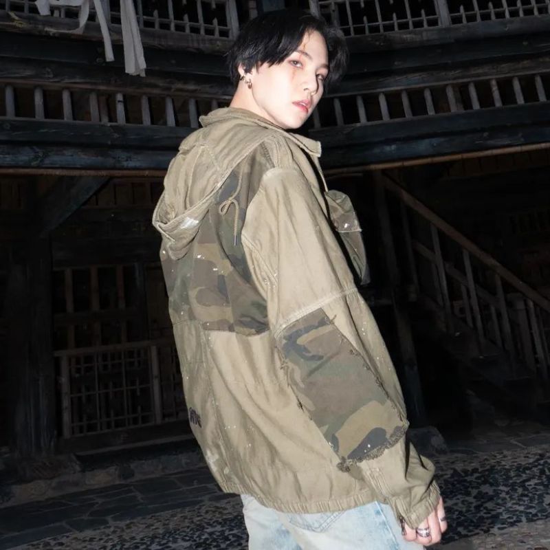 Suga camo store jacket