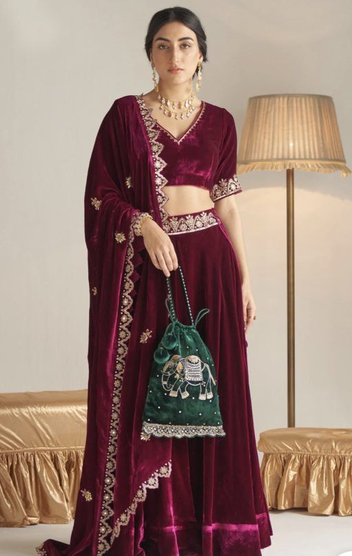 monochrome lehengas