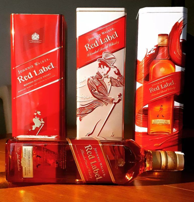 whiskey bottles