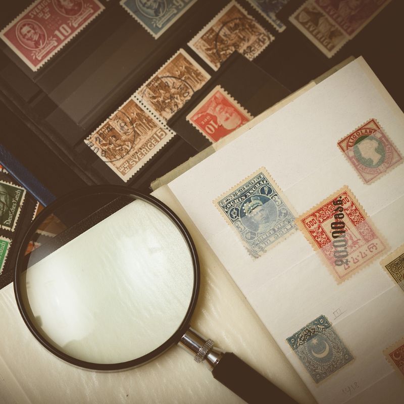 How does stamp collecting works?