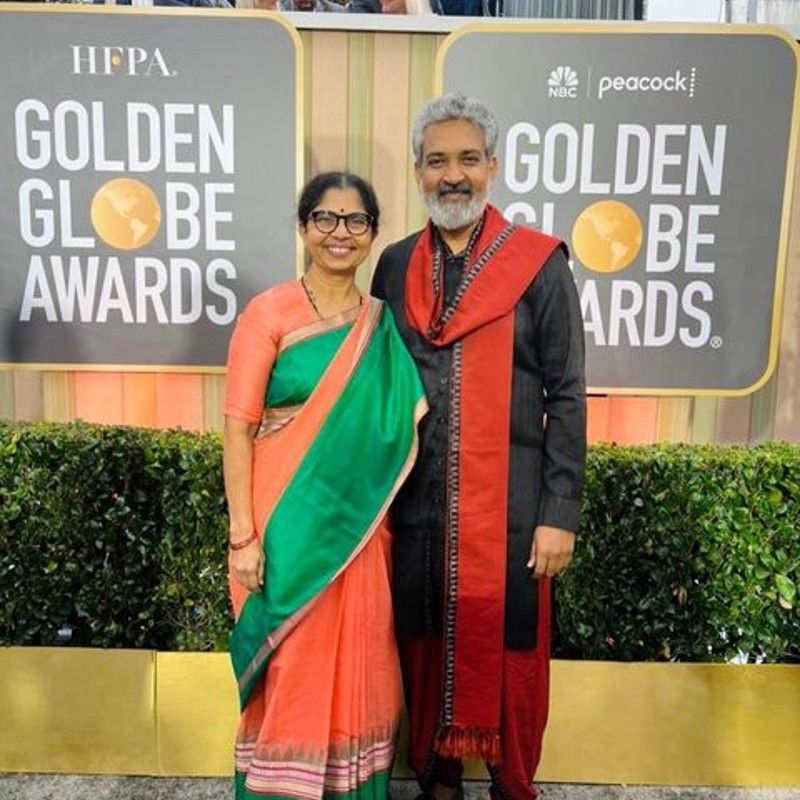 ‘RRR’ cast arrives in style at the Golden Globe 2023 red carpet