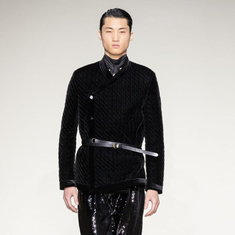 Emporio Armani pays tribute to the aviator with FW23 collection at MFW