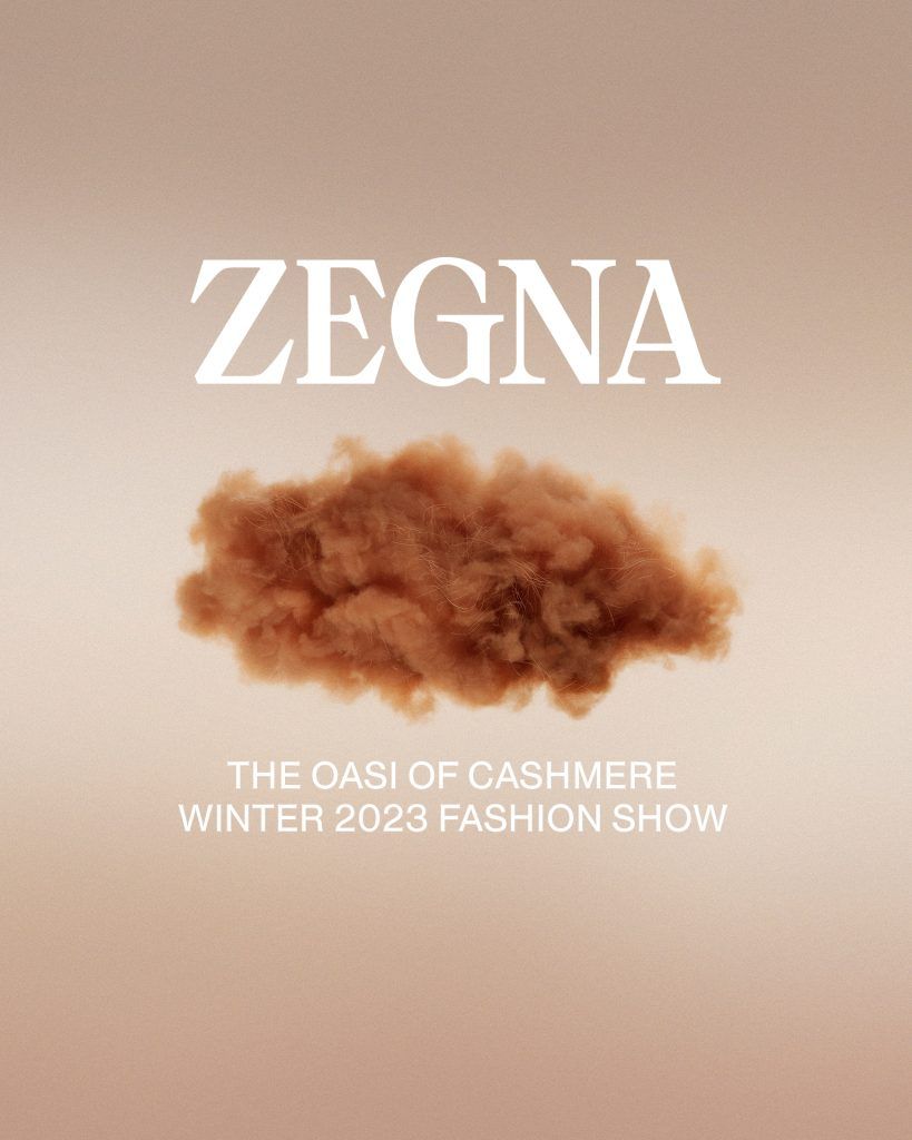 Livestream: Watch Zegna’s OASI of Cashmere show from Milan Fashion Week today at IST 7:30 pm