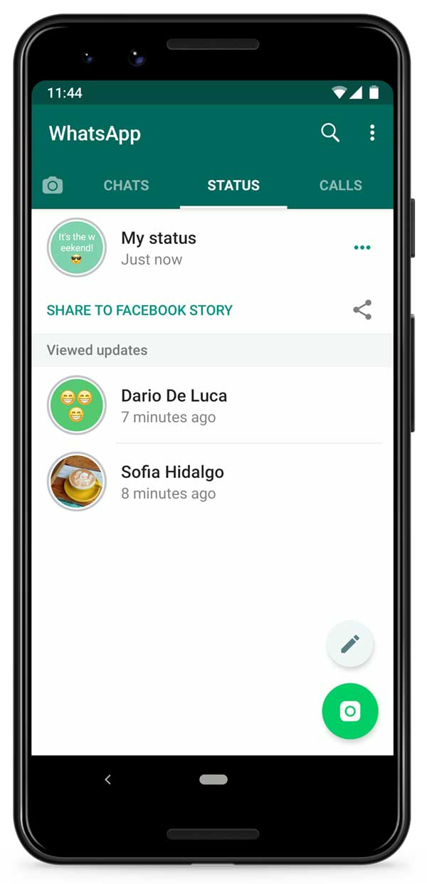 WhatsApp Status
