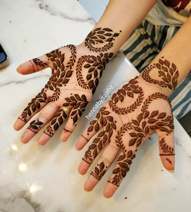 Top 40+ Easy and Simple Mehndi Design Ideas for 2024 | Fashionterest-megaelearning.vn