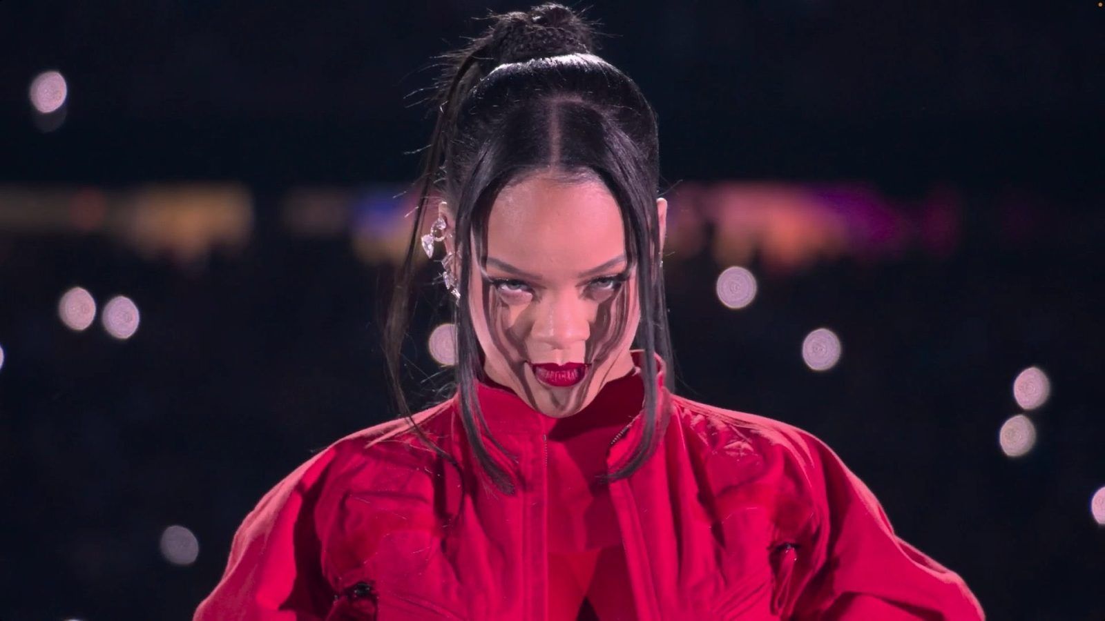 Rihanna performs medley of her songs at Super Bowl 2023 halftime show