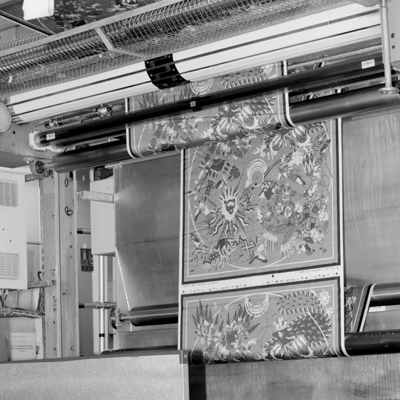 A closer look at the manufacturing of an Hermès Silk Scarf