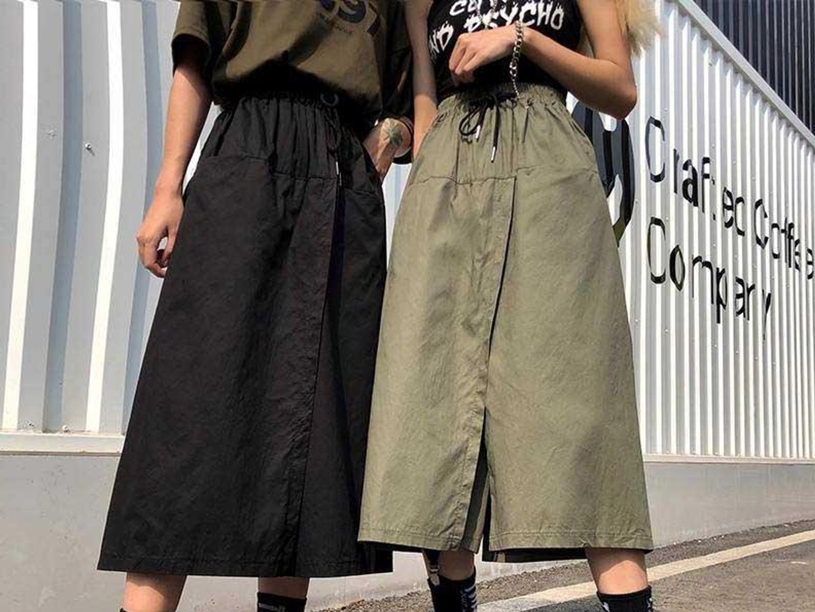 Cargo skirts are all set to make a comeback in the fashion scape