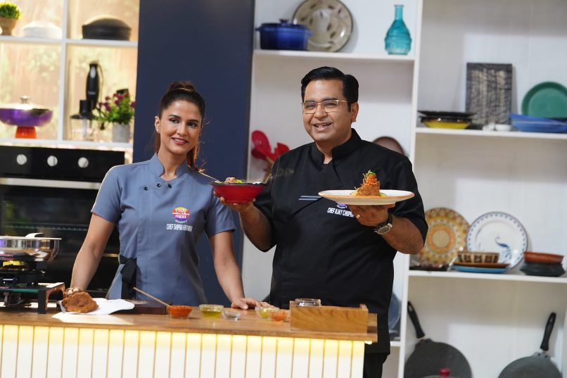 Shipra Khanna and Ajay Chopra MasterChef