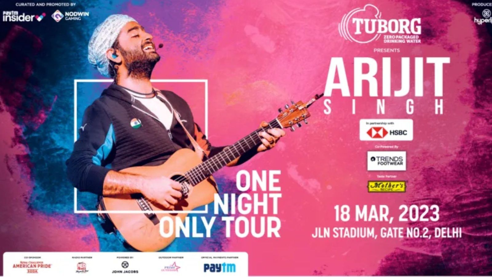 All you need to know about Arijit Singh's Delhi concert 2023