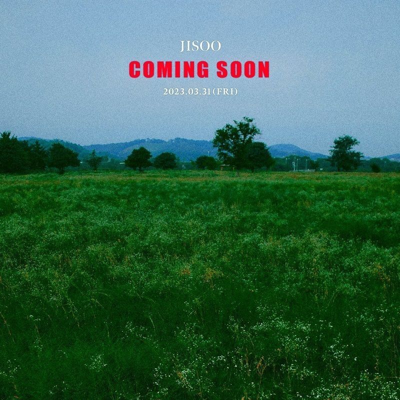 Jisoo of BLACKPINK announces release date of debut solo music with poster