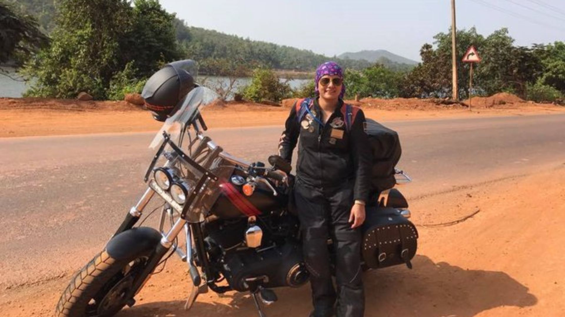 women biker