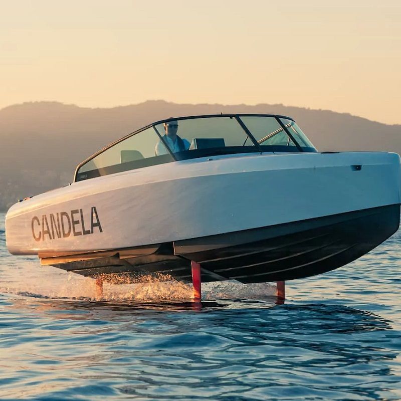 An electric ‘flying’ boat that combines luxury with sustainability is now in production