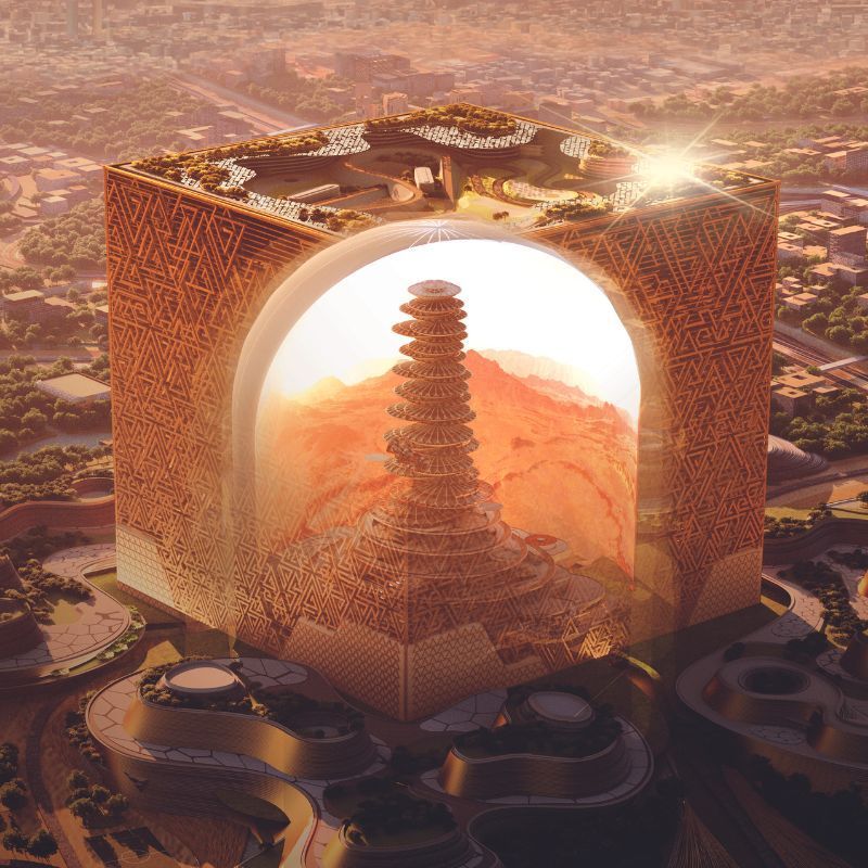 Saudi Arabia’s latest project is a giant cube that can fit 20 Empire State Buildings