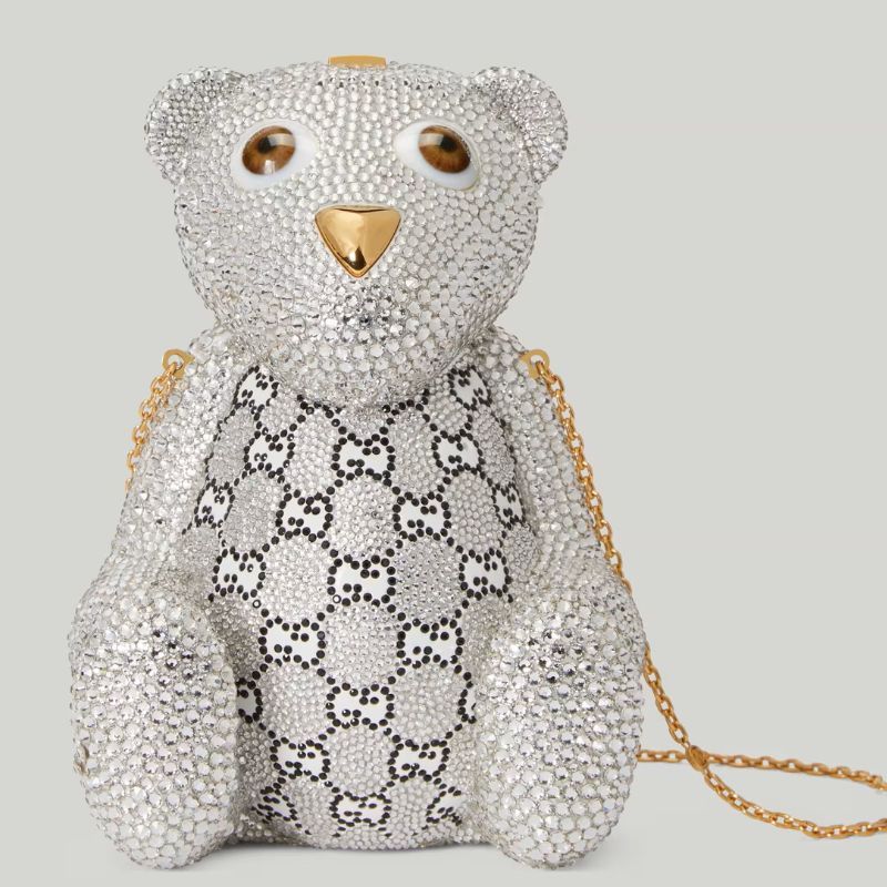 Gucci launches teddy bear-shaped, crystal-studded bags worth over INR 35 lakh