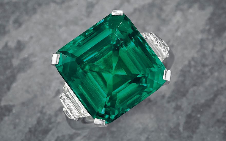 expensive gemstones, the Rockefeller emerald