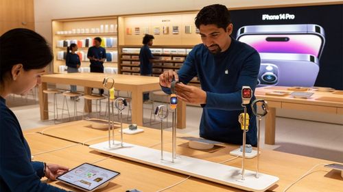 Apple Saket Store Photos : A look inside the retail outlet in Delhi