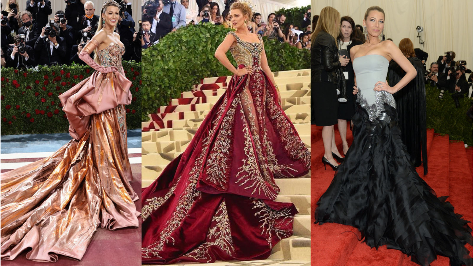 Blake Lively's Best Met Gala Looks Over The Years—She Understands