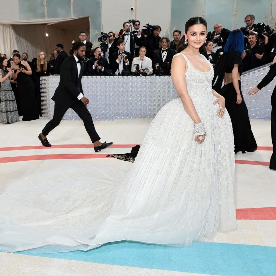 Alia Bhatt makes her MET Gala debut in Prabal Gurung