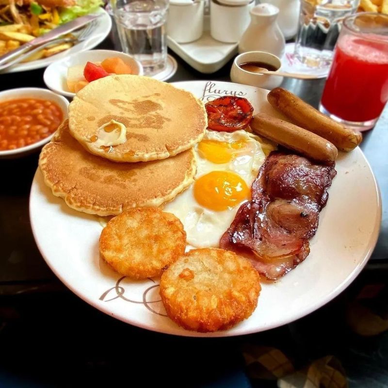 english breakfast in Kolkata