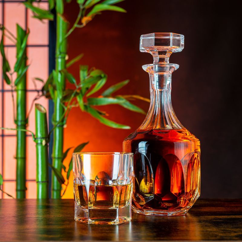 Whisky Glass Decanter Set at Rs 2850/set, Decanter Set in New Delhi